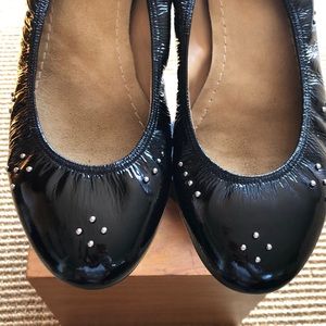 Barney’s New York patent leather ballet flat